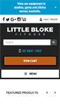 Mobile Screenshot of littleblokefitness.com.au
